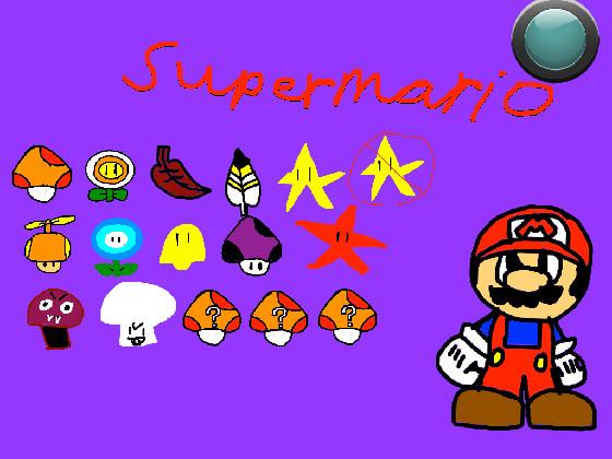 Super Mario power ups