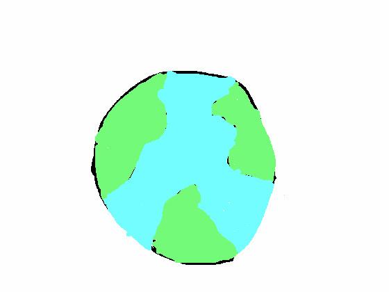 How to draw earth