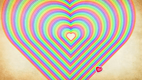 Rainbow Hearts