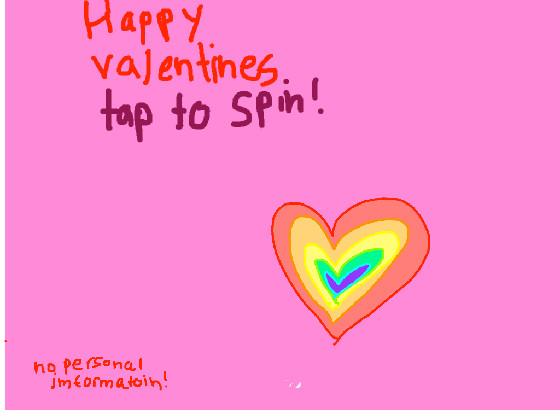 tap to spin valentines day