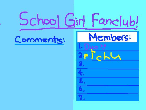 School Girl Fanclub 1