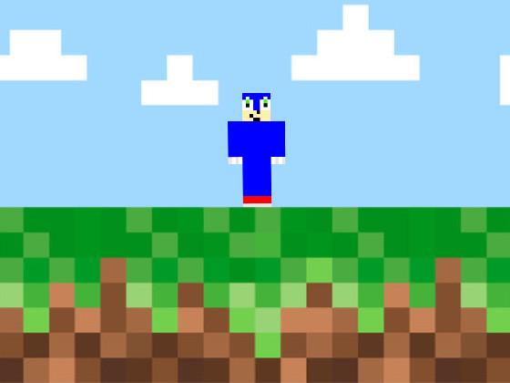 Minecraft sonic animate