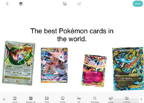 The best pokmon cards