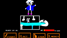 Bluey on Undertale