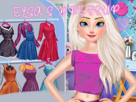 Elsa's Dress Up 1