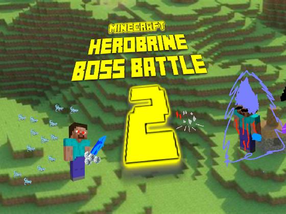 minecraft herobrine boss battle 2  1 1