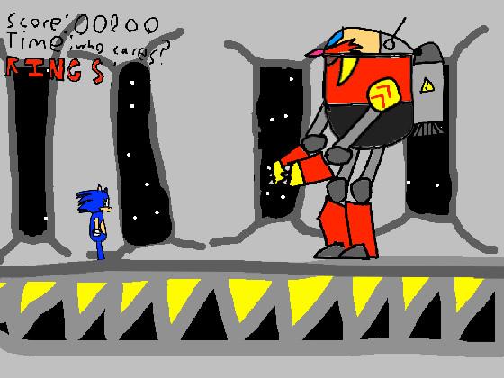 Sonic eggman fight 2