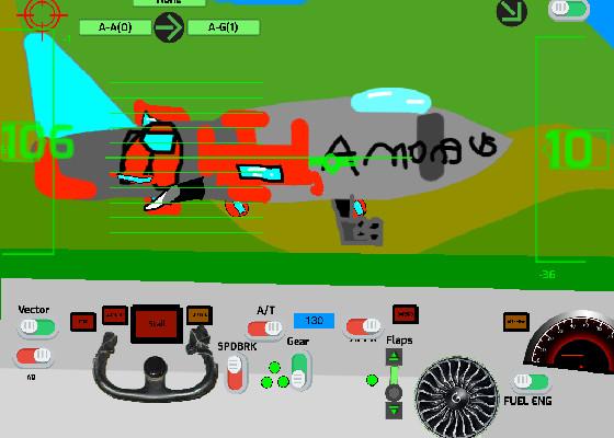 Plane simulator amogus 1 1