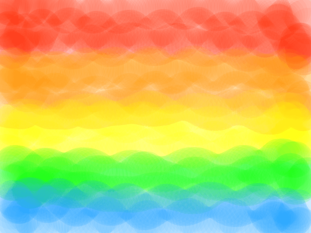 Rainbow Cloud Draw