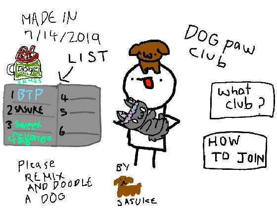 dog paw club! - copy copy