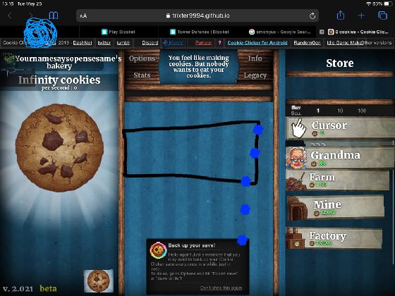 Cookie Clicker sub to BleV2020