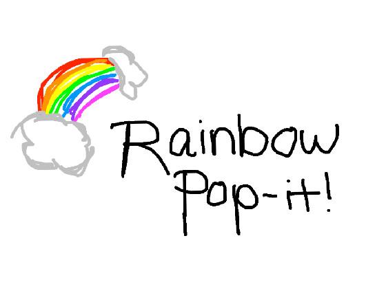 Rainbow Pop-it! -Fire Dumplin