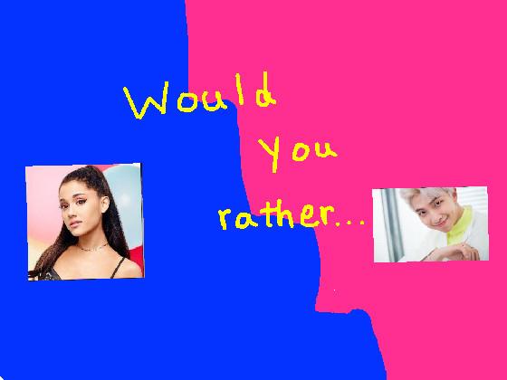 Would you rather part 1 1