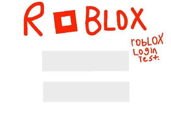 Roblox Login Test