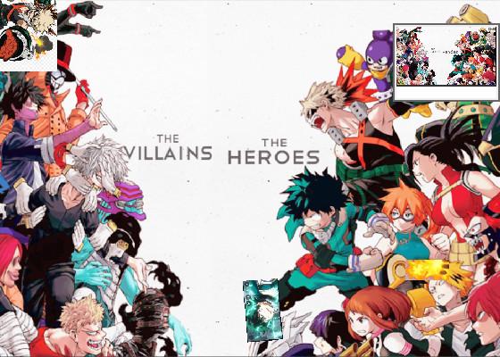 hero vs villains