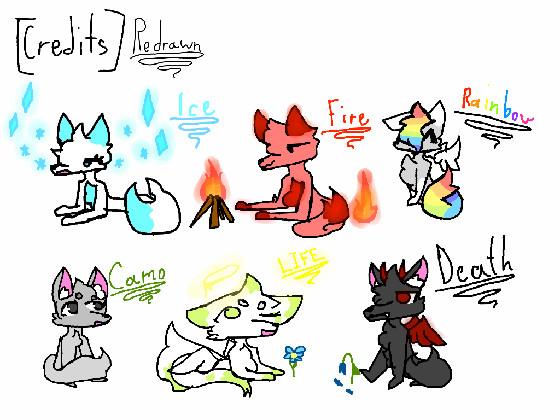 six hero pups [Redrawn]