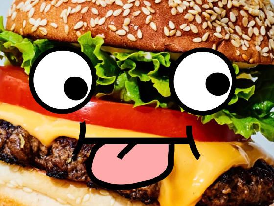dumb face (burger)