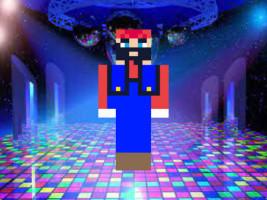 mario on the dance floor