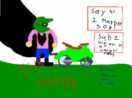 sub to harper rides on youtube