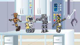 Robot dance party