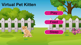 Virtual Pet Kitten