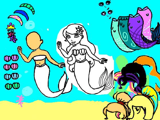 mermaid dress up