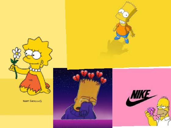 simpsons colllage