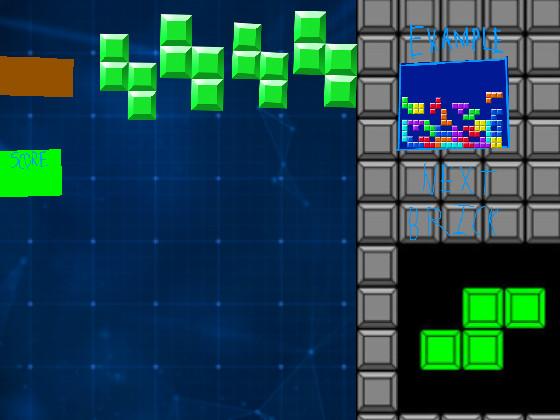 tetris (real physics mode)