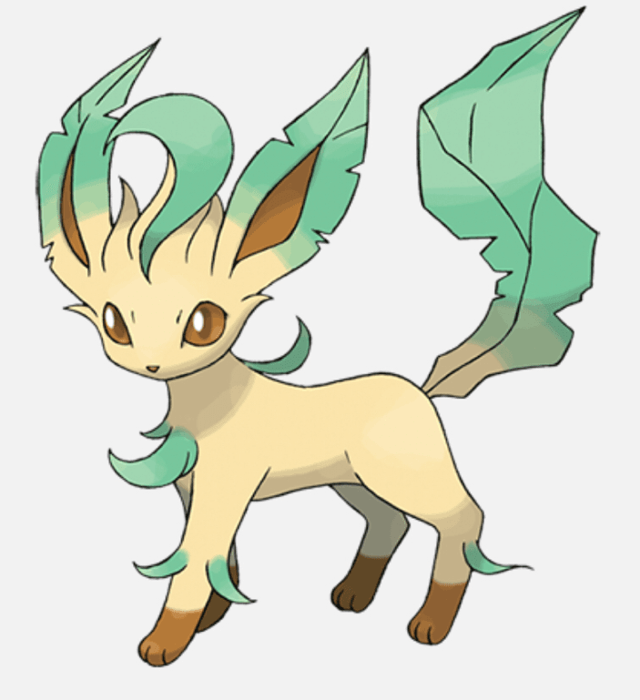 Decorate Leafeon: Flowers