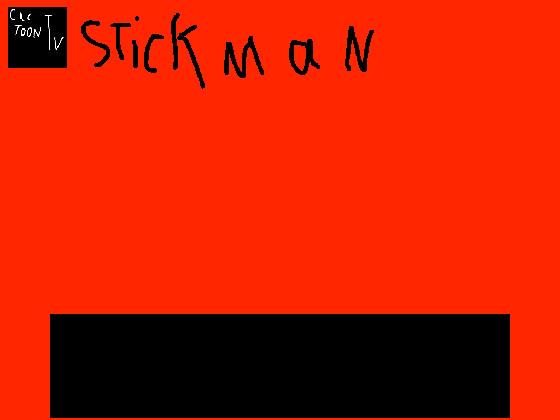 stickman thows a silly rock