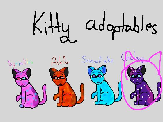 kitty adoptables! 1