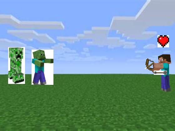 Minecraft shooter 