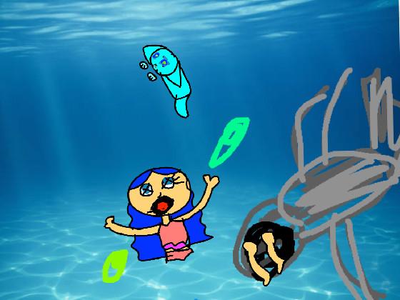 draw yourself swiming 1 1