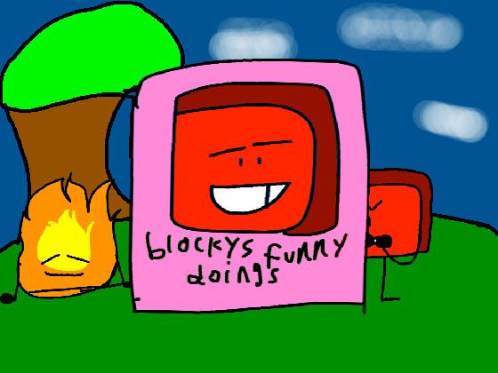 blockys funny incident 