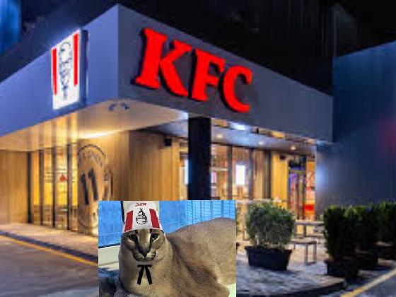 Floppa Goes To KFC