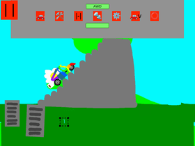 rainbow car race