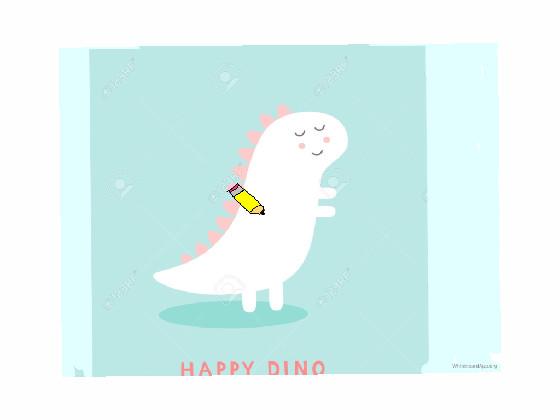 draw the dino :3