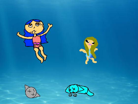 draw yourself swiming 1 1 1