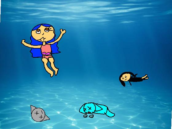 draw yourself swiming 1 1 1