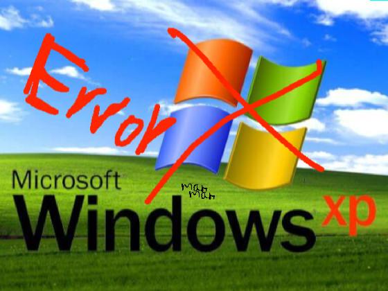 Windows XP error