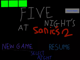 Five night at sonics two 10101010