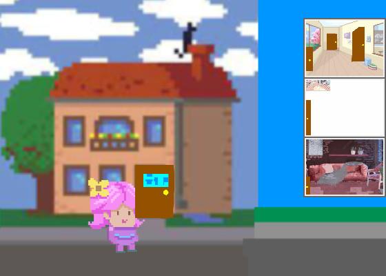 Cute Pixel House 