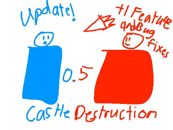 (Update!) Castle Destruction Marble Run