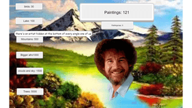 Bob ross clicker