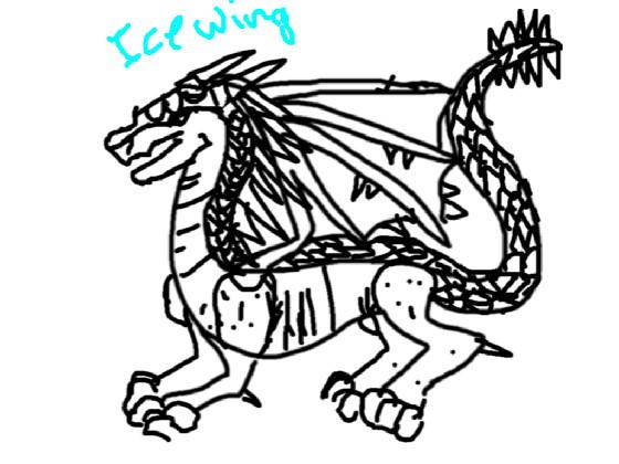 Wings of Fire dragons!||ice wing