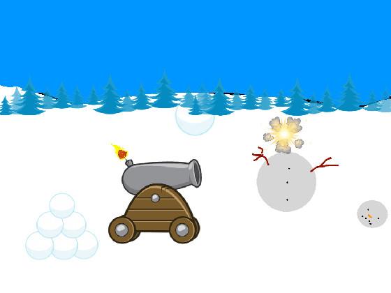 Snow ball cannon 1 1