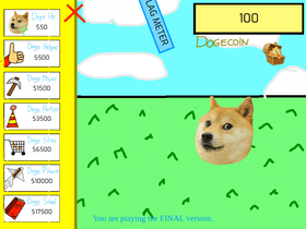 the original doge clicker