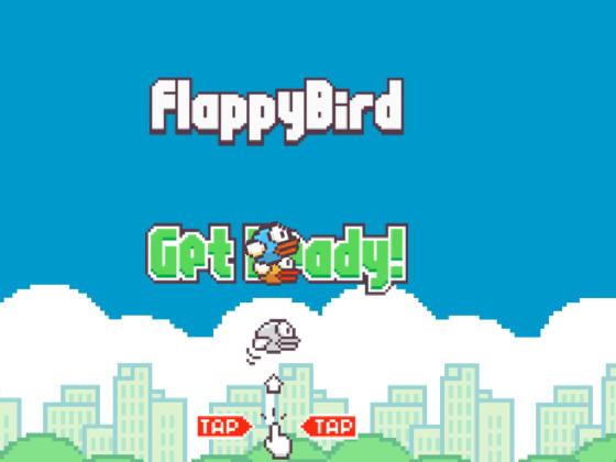 Flappy Bird hardmode restart to play again