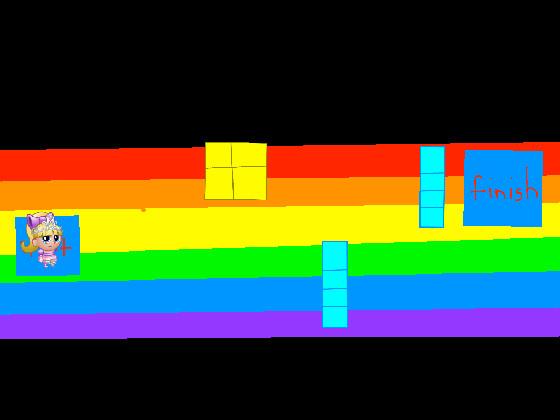 Rainbow rush TETRIS EDITION