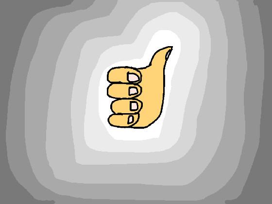 how to draw a thumbs up